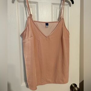 Old Navy size medium velvet camisole/tank top NWOT